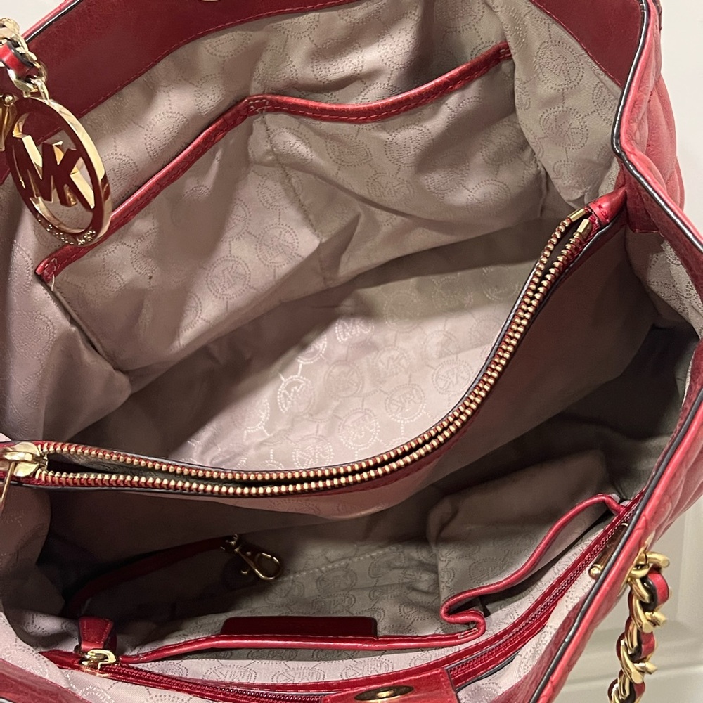 Red MK purse